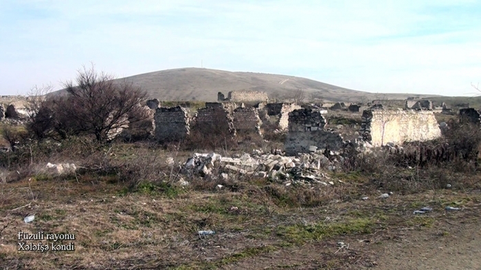  Ֆիզուլիի շրջանի Խալաֆշա գյուղը.  ՏԵՍԱՆՅՈՒԹ 
 