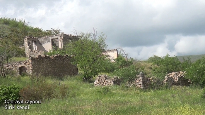  Ջաբրայիլի շրջանի Սիրիկ գյուղը.  Տեսանյութ 
 