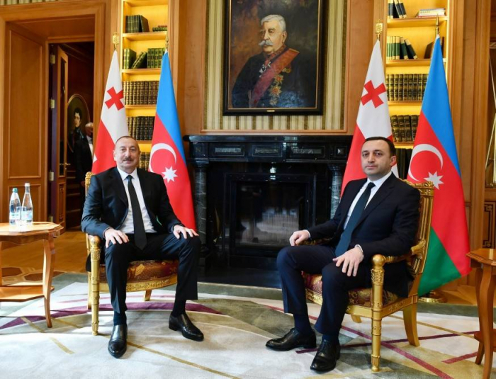  Ադրբեջանի նախագահի և Վրաստանի վարչապետի դեմառդեմ հանդիպումը
 