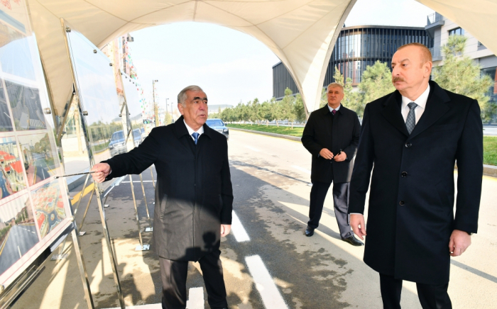  Իլհամ Ալիևը ծանոթացել է Սպիտակ քաղաքում կատարված աշխատանքներին
 