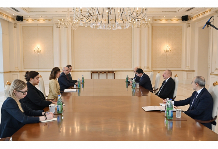  Ադրբեջանի նախագահն ընդունել է ԱՄՆ պետքարտուղարի ներկայացուցչին
 