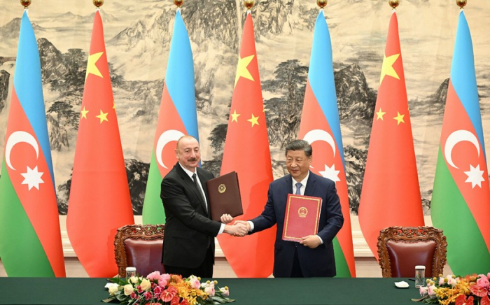   Ադրբեջանն ու Չինաստանը ստորագրել են մի շարք փաստաթղթեր
  