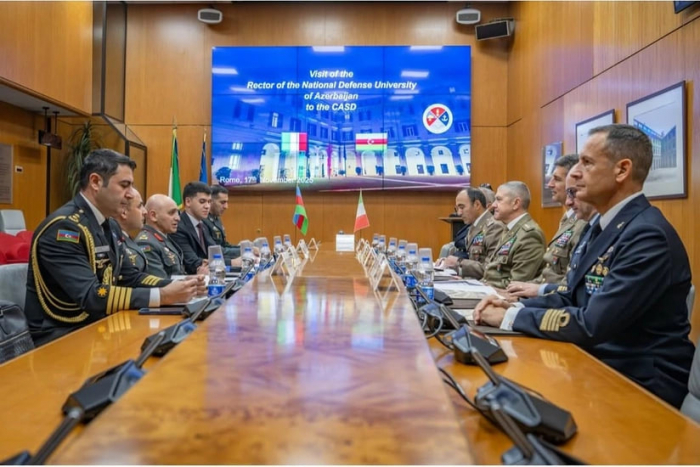   Ադրբեջանը և Իտալիան խորացնում են համագործակցությունը ռազմական կրթության ոլորտում
  