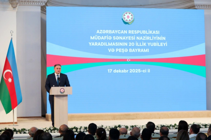  Ադրբեջանի պաշտպանական արդյունաբերության նախարար.  Մենք ընդլայնում ենք արտահանման ներուժը 
 