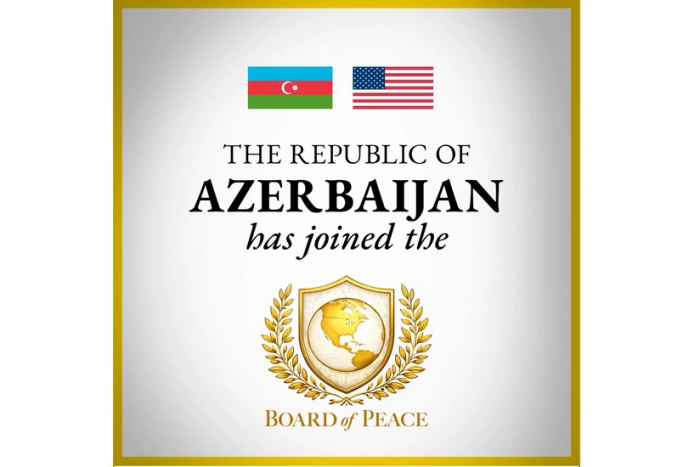   Խաղաղության խորհուրդը ողջունում է Ադրբեջանին որպես հիմնադիր անդամ
  