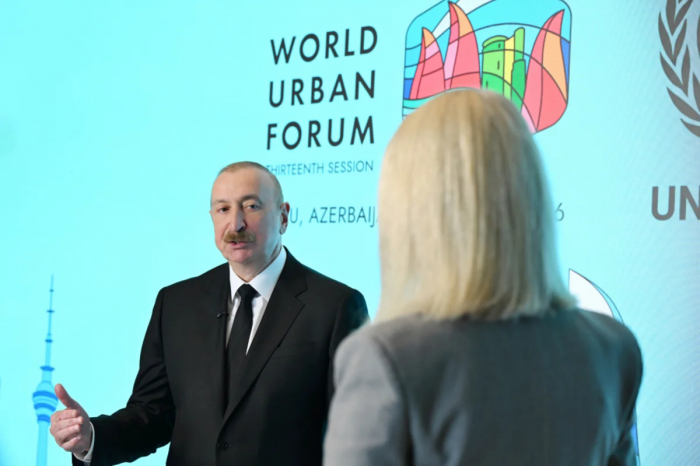   Իլհամ Ալիև․ «Խողովակաշարերով գազ մատակարարվող երկրների թվով աշխարհում առաջին տեղում ենք»
  