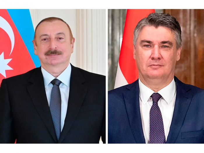   Իլհամ Ալիևը Խորվաթիայի ազգային տոնի առթիվ շնորհավորել է Զորան Միլանովիչին
  