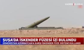  Թուրքական հեռուստաալիքը պատմել է Շուշայում հայտնաբերված «Իսկանդեր»-ի բեկորների մասին.  Տեսանյութ 
 
