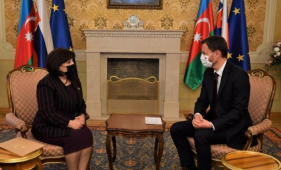  Ադրբեջանի խորհրդարանի նախագահը հանդիպել է Սլովակիայի վարչապետի հետ 
 