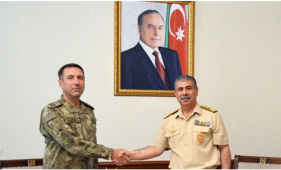  Զաքիր Հասանովը հանդիպել է թուրքական զորախմբի ղեկավարի հետ
 