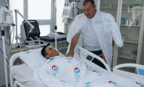   ՊՍԾ պետի տեղակալն այցելել է Լաչինում հայկական սադրանքի հետևանքով վիրավորված զինծառայողին
  