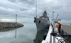  Ռուսաստանի ՌԾՈՒ-ի Կասպյան նավատորմի նավերը ժամանել են Բաքու 
 