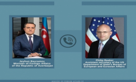  Հեռախոսազրույց է տեղի ունեցել Ադրբեջանի ԱԳՆ ղեկավարի և ԱՄՆ պետքարտուղարի օգնականի միջև
 