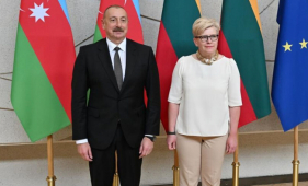  Ադրբեջանի նախագահը հանդիպել է Լիտվայի վարչապետին
 