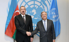  ՄԱԿ-ի գլխավոր քարտուղարը շնորհավորել է Իլհամ Ալիևին
 