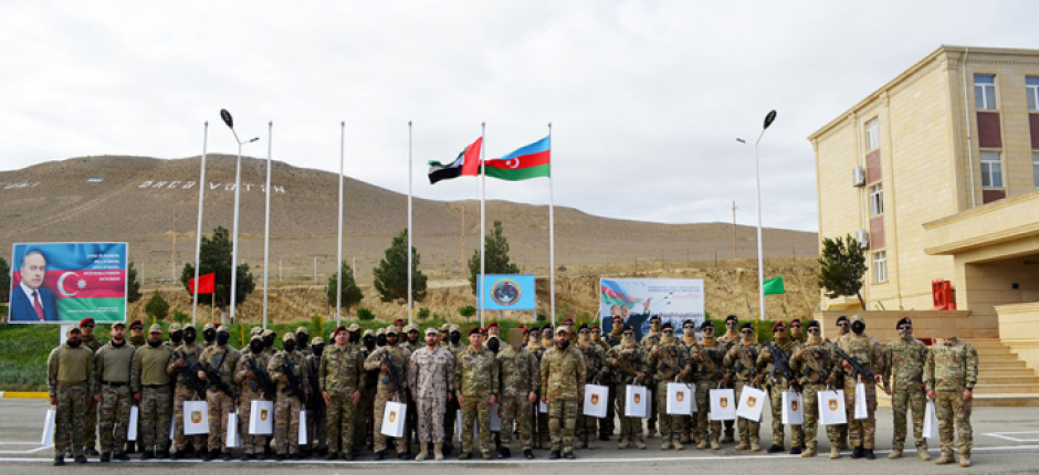 Ավարտվել են Ադրբեջանի և ԱՄԷ-ի հատուկ նշանակության ուժերի համատեղ վարժանքները